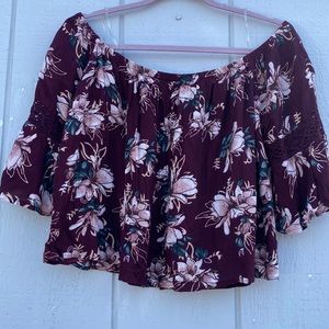 Off shoulder top
